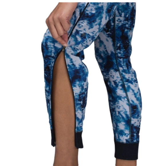 Lululemon No Sweat Pants joggers track pants zip up size 8 or size M medium - Picture 4 of 12